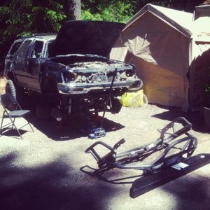 Totalled the day before all my Armor Came
