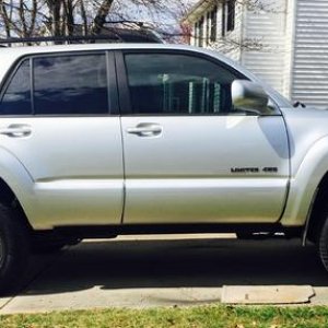 running boards gone. wheels anthracite grey plasti dip