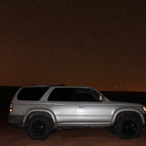Went wheeling in the desert after removing my running boards. Took my DSLR this time!