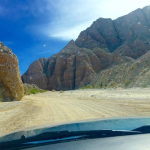 beginning of Fish Creek Wash