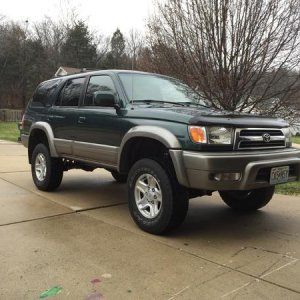 Lifted and alignment finished.