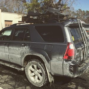 07' Limited - GOBI Rear Ladder | Thule MOAB Roof Basket