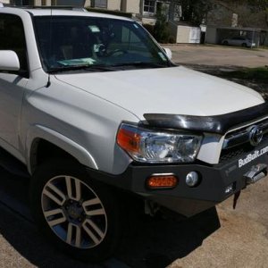 Passenger side front view.
