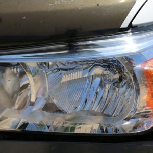 Headlight in perfect shape, no cracks, breaks or holes in housing.