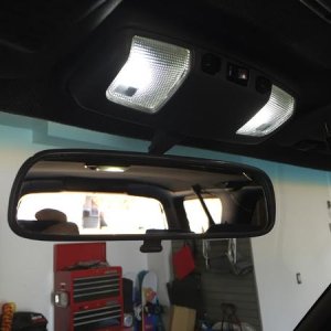 Interior LED kit installed, awesome lighting