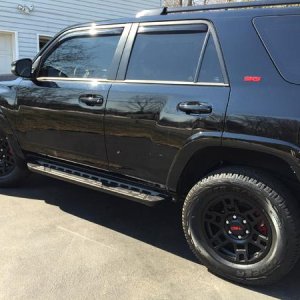 added Trail running boards