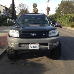 2010 FJ Cruiser Springs and Bilstein Shocks, Maxtrac Spindles, Daystar 1.5" Rear Spacers