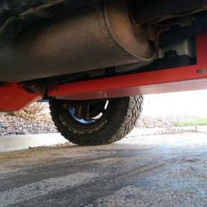 Skid coverage, lose about 2 inches of clearance