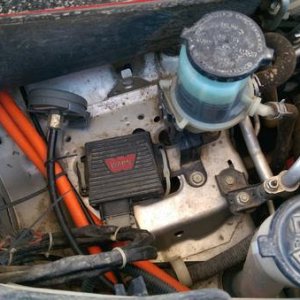 Location of wireless Warn winch control module.