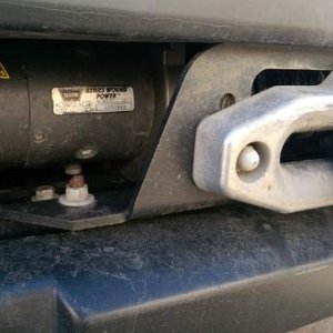 Warn stealth mount winch kit.