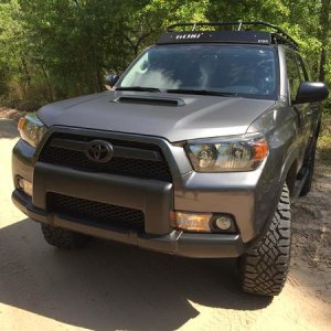 Vinyl hood wrap