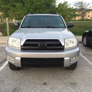 Plasti Dipped. Before black headlights.