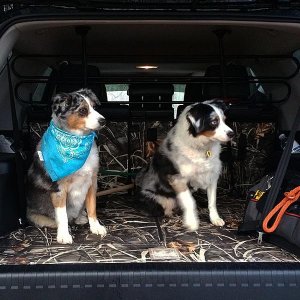 Tasha (left) and her daughter Xena (right)