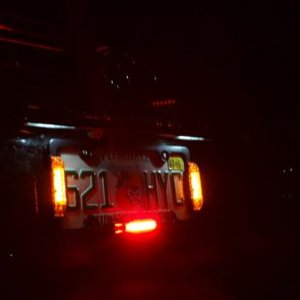 Custom Made Led Utility License Plate Frame