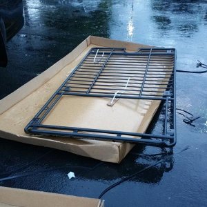 Baja Utility Rack before we installed it