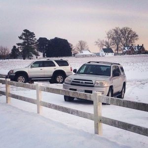 Me and my friend out at Lone Star Lakes Park in Suffolk, Virginia. Nice little trail to get some mud on the tires.