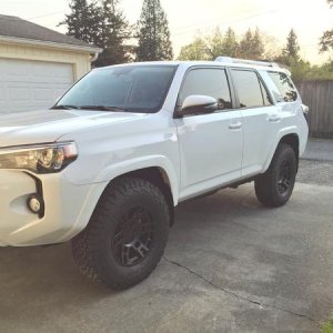 285/70/17 BFG's On FN Pro Wheels & Stock Suspension