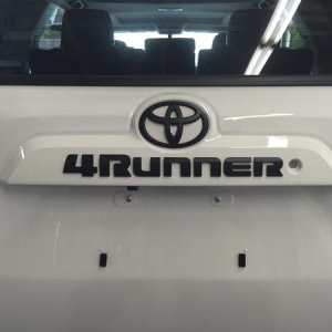 Blacked Out Badges