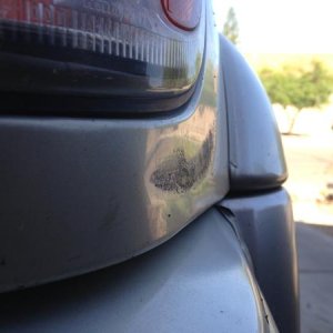Tuning fork damage.