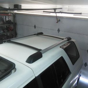 Another shot of my 2015 4Runner roof rack on my 1st gen 4runner