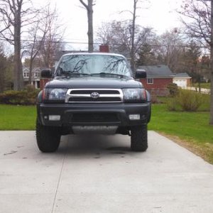 Silver stock skid.