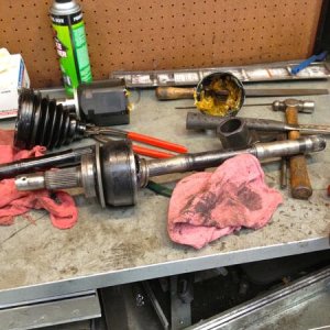Switching Axle Shafts