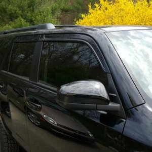 35% tint on front and 4" as1 bar. Keeping it MA legal.