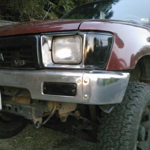 Tinted turn signals and parking lights