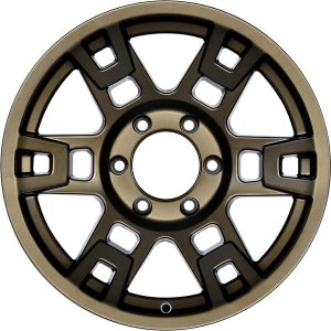 FN Wheels ƒ(x) Pro - Matte Bronze
Diameter: 17"
Width: 8"
Offset: 0mm
Backspacing: 4.5"
Load rating: 955KG (2,100lbs+)
Weight: 24lbs (approximate) (vs