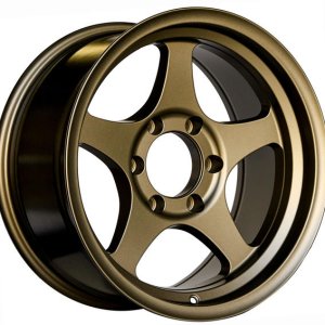 FN Wheels Five Star - Matte Bronze
Diameter: 17"
Width: 8.5"
Offset: -6mm
Backspacing: 4.5"
Load rating: 955KG (2,100lbs+)
Weight: 22lbs (approximate)