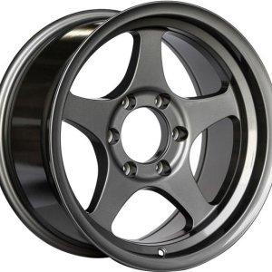 FN Wheels Five Star - Anthracite Light Gunmetal
Diameter: 17"
Width: 8.5"
Offset: -6mm
Backspacing: 4.5"
Load rating: 955KG (2,100lbs+)
Weight: 22lbs 