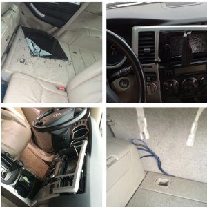 car broken into