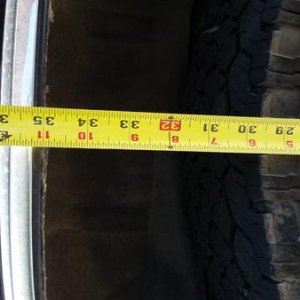 Passenger Rear before suspension