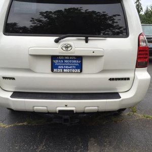 Rear badges