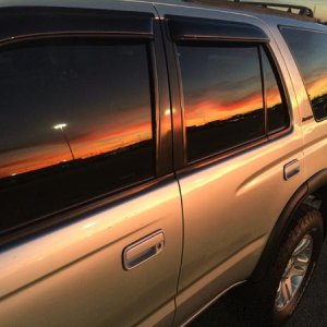 4Runner sunset