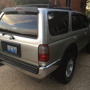 Added rear air deflector and a Blackberry Smoke sticker (gained at least 30 hp!)
