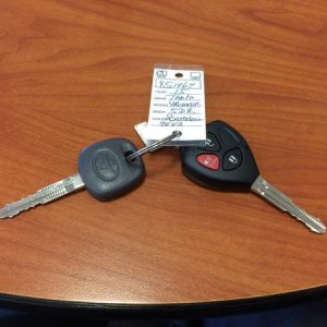 Keys on delivery table
