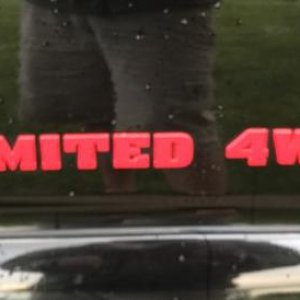 Side Limited Emblem