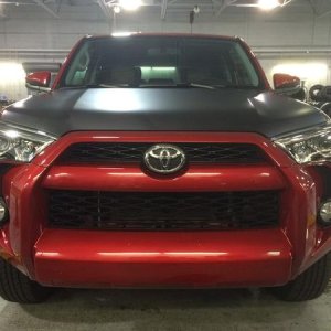 Vinyl Wrapped Hood
