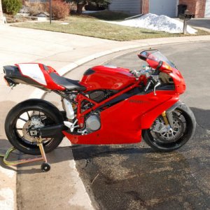 My Duc. What kind of Duc is that? Hmmm. Ain't seen many of those have ya?
