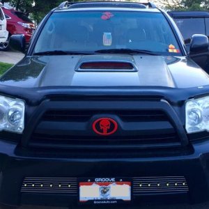 Front Grille with Punisher Emblem