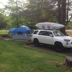 Sunnyside county park campground, Foster Lake Oregon.