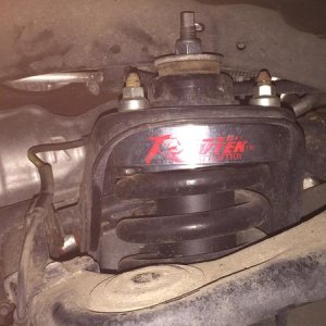 RevTek 1.5" spacer leveling kit with differential drop
