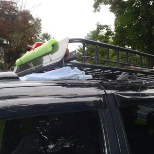 you can see the l bracket the my light bar was mounted to