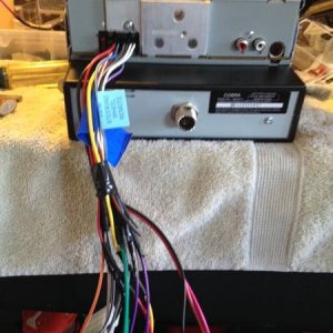 Soldered and heat shrink. The ONLY way to wire.