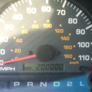 Made it to the 200,000 mile club January 10, 2013