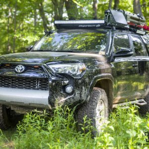 A shot from our camping spot in Georgia after the Tray Mountain Ride with Atlanta 4Runners