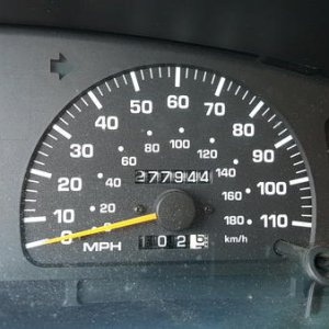 Almost to 300k.  All original, commuted from Redding to Sacramento for several years.