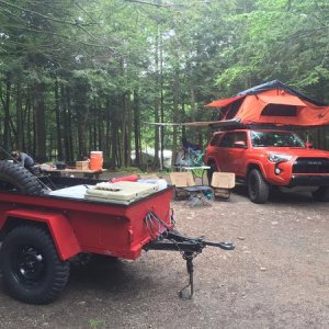 Camping: Catskills Mountain NY