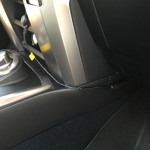 POWER CORD ROUTING
